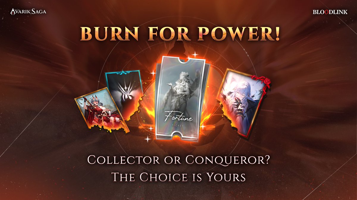 Turn your Collectibles into power! 💥

Introducing the Bloodlink Burn Mechanism! Will you complete your entire collection of rare Collectibles, or strategically burn specific arrangements to gain immediate, powerful rewards?

Your choices define your journey. What will you