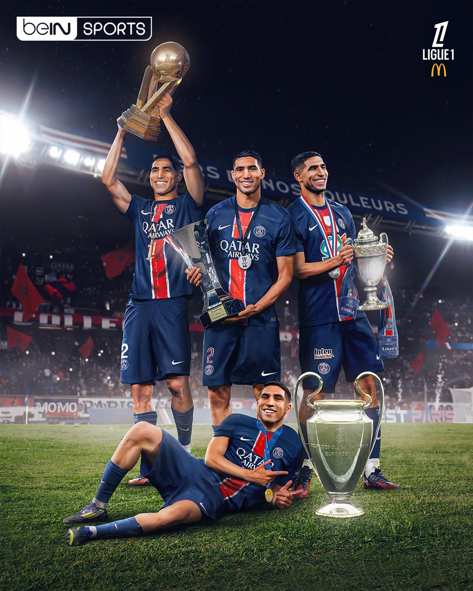 beIN SPORTS (@beinsports_en) on Twitter photo 🇲🇦🏆
What a season for <a href="/AchrafHakimi/">Achraf Hakimi</a>! Where would you rank the Moroccan star amongst the best right-backs in the world? 🌍
#PSG #Morocco 🇲🇦🏆
What a season for <a href="/AchrafHakimi/">Achraf Hakimi</a>! Where would you rank the Moroccan star amongst the best right-backs in the world? 🌍
#PSG #Morocco
