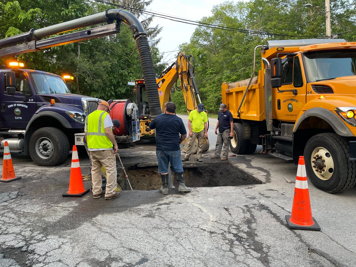 Hopkinton DPW tweet media
