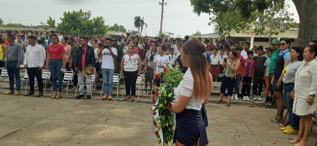 Acto Provincial en el municipio #Jobabo por el día mundial del #MedioAmbiente ,por un mundo sin contaminación por plástico 
#CitmaJobabo #Micosta #IRES