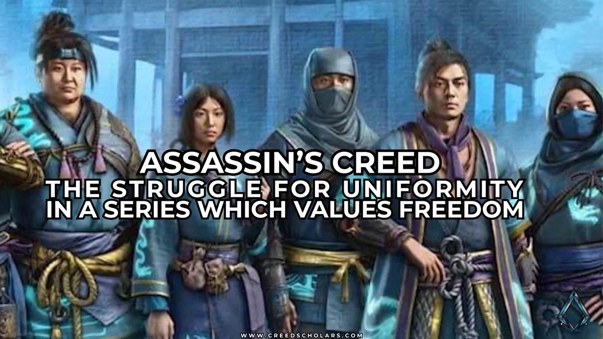 Scholars of the Creed (@creedscholars) on Twitter photo Assassin’s Creed: The Struggle for Uniformity in a Series which Values Freedom
Link below ⬇️
✍️ Written by <a href="/AdamAircraft/">AdamAircraft #SaveMultiversus</a>
#CreedScholars #AssassinsCreed Assassin’s Creed: The Struggle for Uniformity in a Series which Values Freedom
Link below ⬇️
✍️ Written by <a href="/AdamAircraft/">AdamAircraft #SaveMultiversus</a>
#CreedScholars #AssassinsCreed