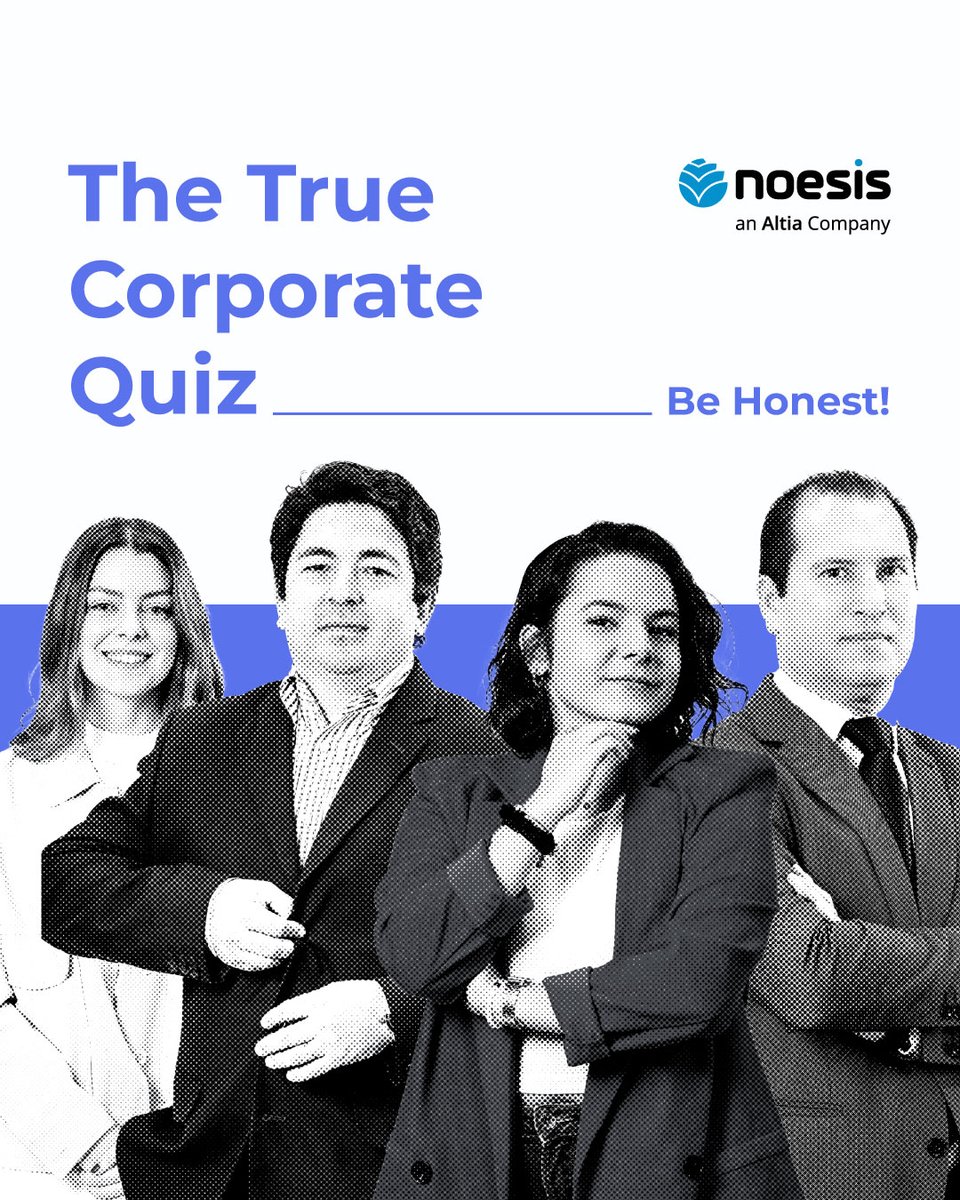 Welcome to The #CorporateLifeQuiz! Since we're in Effective Communications Month, we’re diving deep into your soul!

📈 Start the quiz. Impress no one. Evaluate your personal brand. Question everything.

👉 Click the link to take the quiz now: bit.ly/43XXmlu