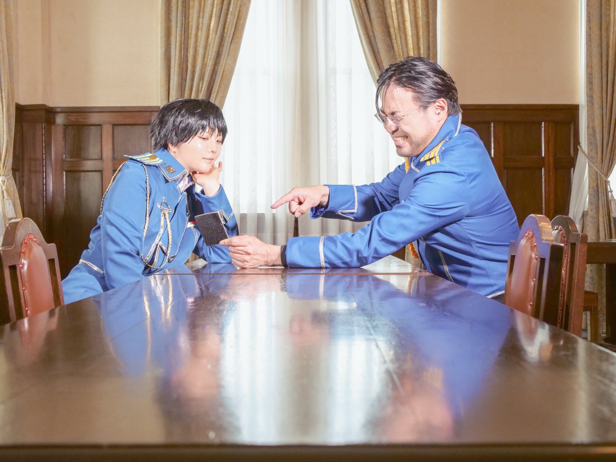 ghned4_cos's tweet image. Cosplay/鋼錬
「聞いてくれよロイ〜、うちの娘が遂に歩けるようになってよぉ。『パパ〜♡』なんて言いながら一生懸命近づいてくるんだぜ?どうだ可愛いだろ〜!天才だろ〜?!」
「ヒューズ、その話いつまで続くんだ?」
◇
R.M ぽーろ
M.H フルタカさん
撮影:かんとくさん
※撮影地許可有り