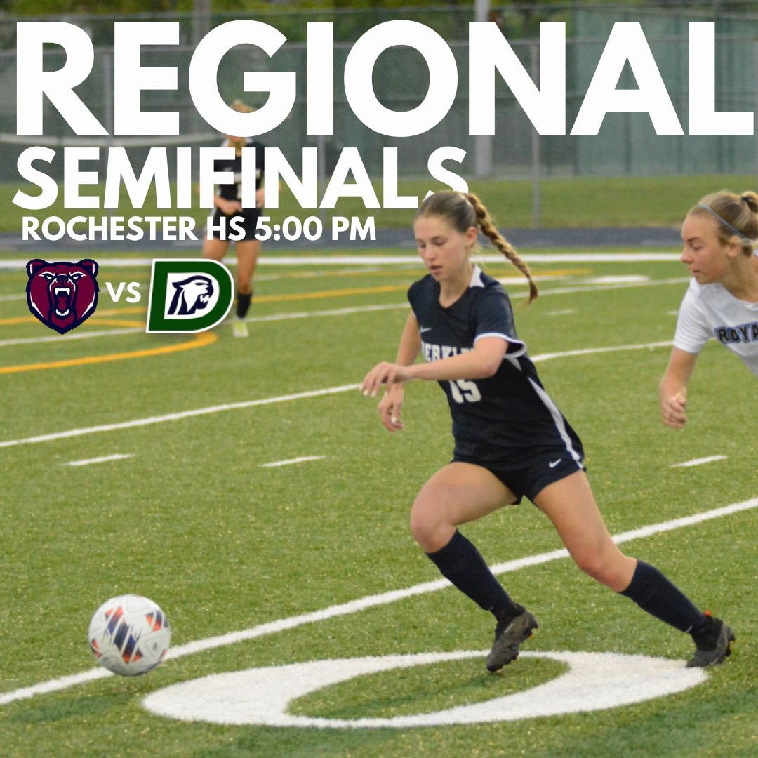 REGIONAL SEMIFINAL v. Dakota

⌚️ - 5:00 PM
📍 - Rochester High School

👩‍💻 - Leah Wine