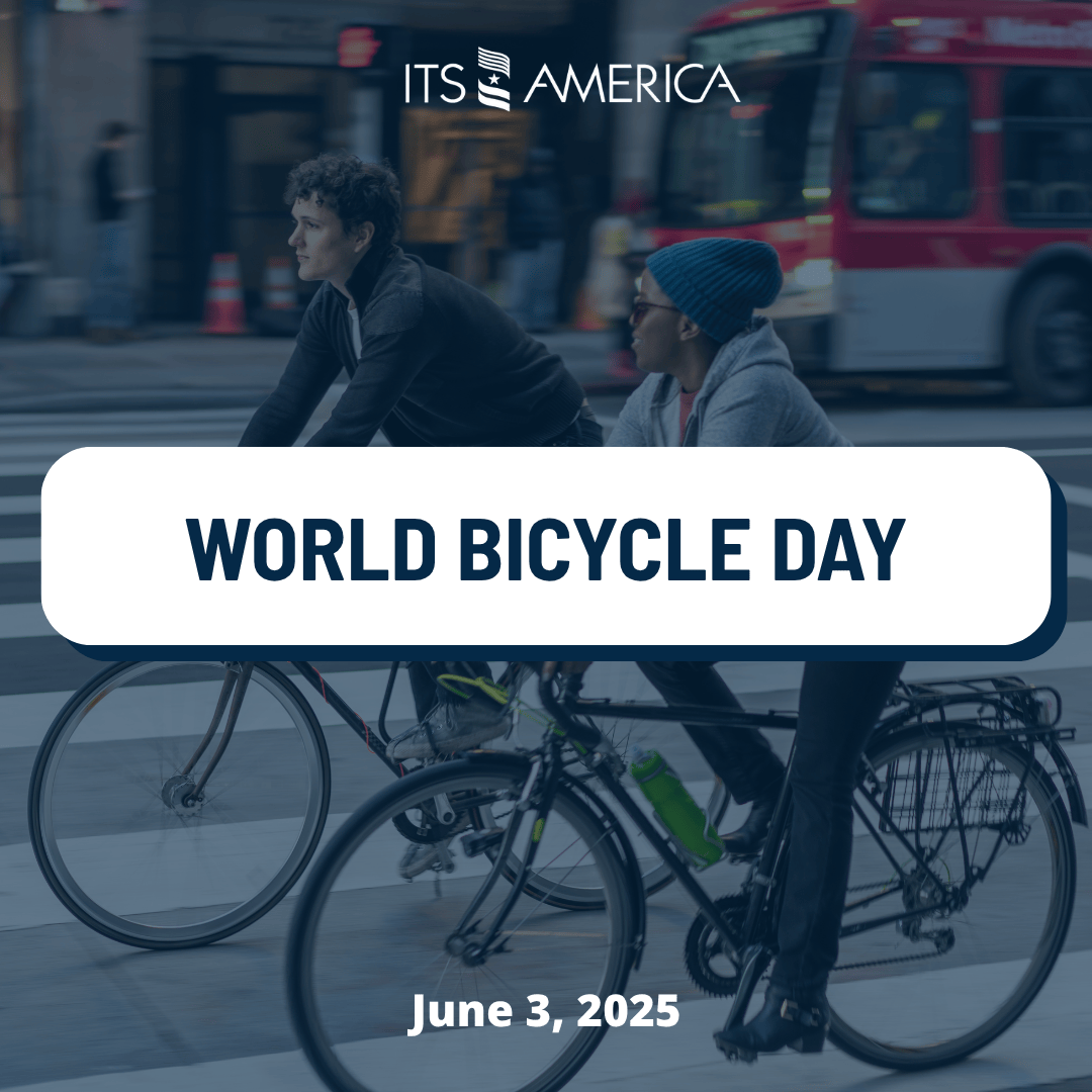 It's World Bicycle Day! Whether for commuting or fun, cycling is an essential component of transportation systems.

Check out this webinar from the ITS America V2X Webinar series to learn more about how V2X can improve cyclist safety ⤵️

itsa.org/event/its-amer…

#WorldBicycleDay