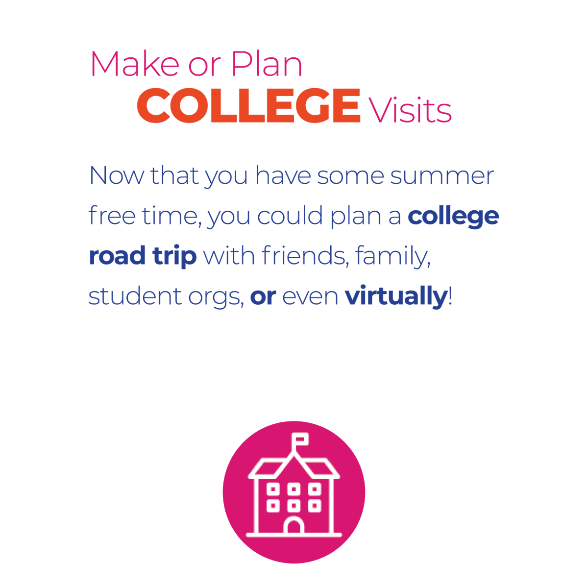 Whichever grade your high school students are in, their summers can help shape their college, career, and life goals. Gaining experience now shows their initiative and helps them build skills, confidence, for a stronger resume or college application and well-rounded experience.✨