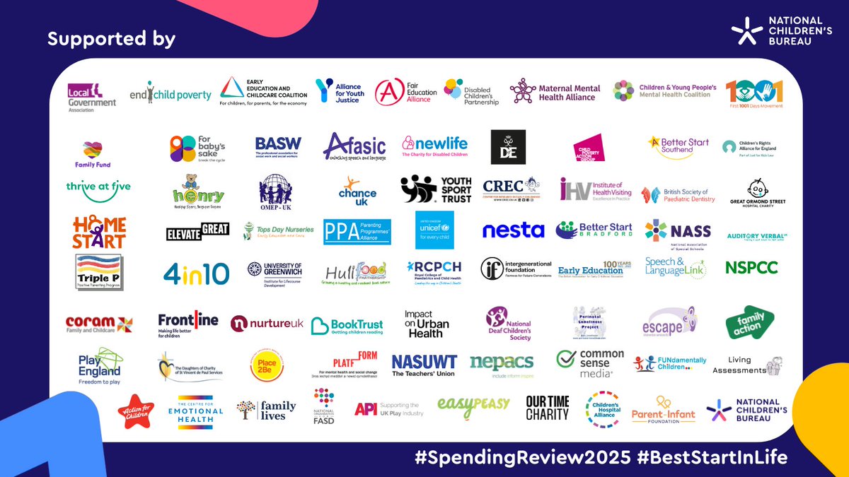 AYJ (@the_ayj) on Twitter photo Keeping children safe and out of the justice system starts with ensuring children have the #BestStartinLife
Together with 70+ orgs we’re urging <a href="/Keir_Starmer/">Keir Starmer</a> to support children and families from conception to reception at the #SpendingReview2025. buff.ly/RVogQQq Keeping children safe and out of the justice system starts with ensuring children have the #BestStartinLife
Together with 70+ orgs we’re urging <a href="/Keir_Starmer/">Keir Starmer</a> to support children and families from conception to reception at the #SpendingReview2025. buff.ly/RVogQQq