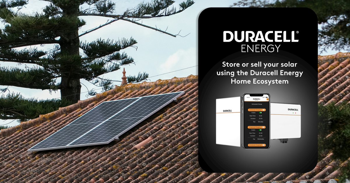 If you’ve already invested in solar panels, you’re well on your way to a cleaner, more efficient energy setup. But without battery storage, a lot of that valuable energy could be slipping through the cracks. 

At Duracell Energy, we help you make the
most of what you generate by