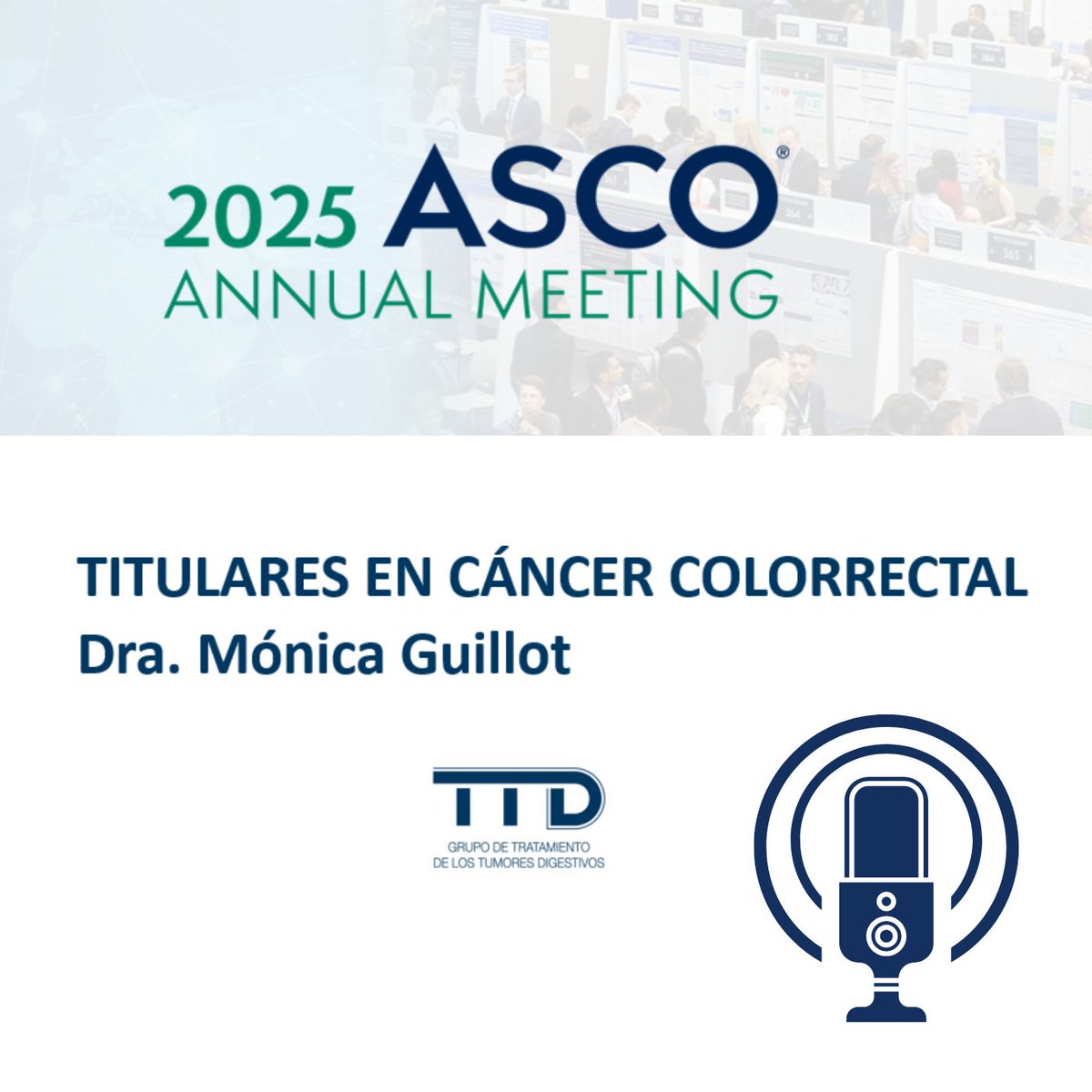 Grupo Español de Tratamiento de Tumores Digestivos (@grupottd) on Twitter photo 🎙️TTD JOURNAL CLUB-Investigación de vanguardia en tumores digestivos
👉TTD-ASCO 2025. Titulares en cáncer colorrectal
📢La Dra. Mónica Guillot (<a href="/SonEspases/">HU Son Espases</a>) destaca las Últimas novedades en cáncer colorrectal
#ASCO25
¡No te lo pierdas!
✅ivoox.com/ttd-asco-2025-… 🎙️TTD JOURNAL CLUB-Investigación de vanguardia en tumores digestivos
👉TTD-ASCO 2025. Titulares en cáncer colorrectal
📢La Dra. Mónica Guillot (<a href="/SonEspases/">HU Son Espases</a>) destaca las Últimas novedades en cáncer colorrectal
#ASCO25
¡No te lo pierdas!
✅ivoox.com/ttd-asco-2025-…