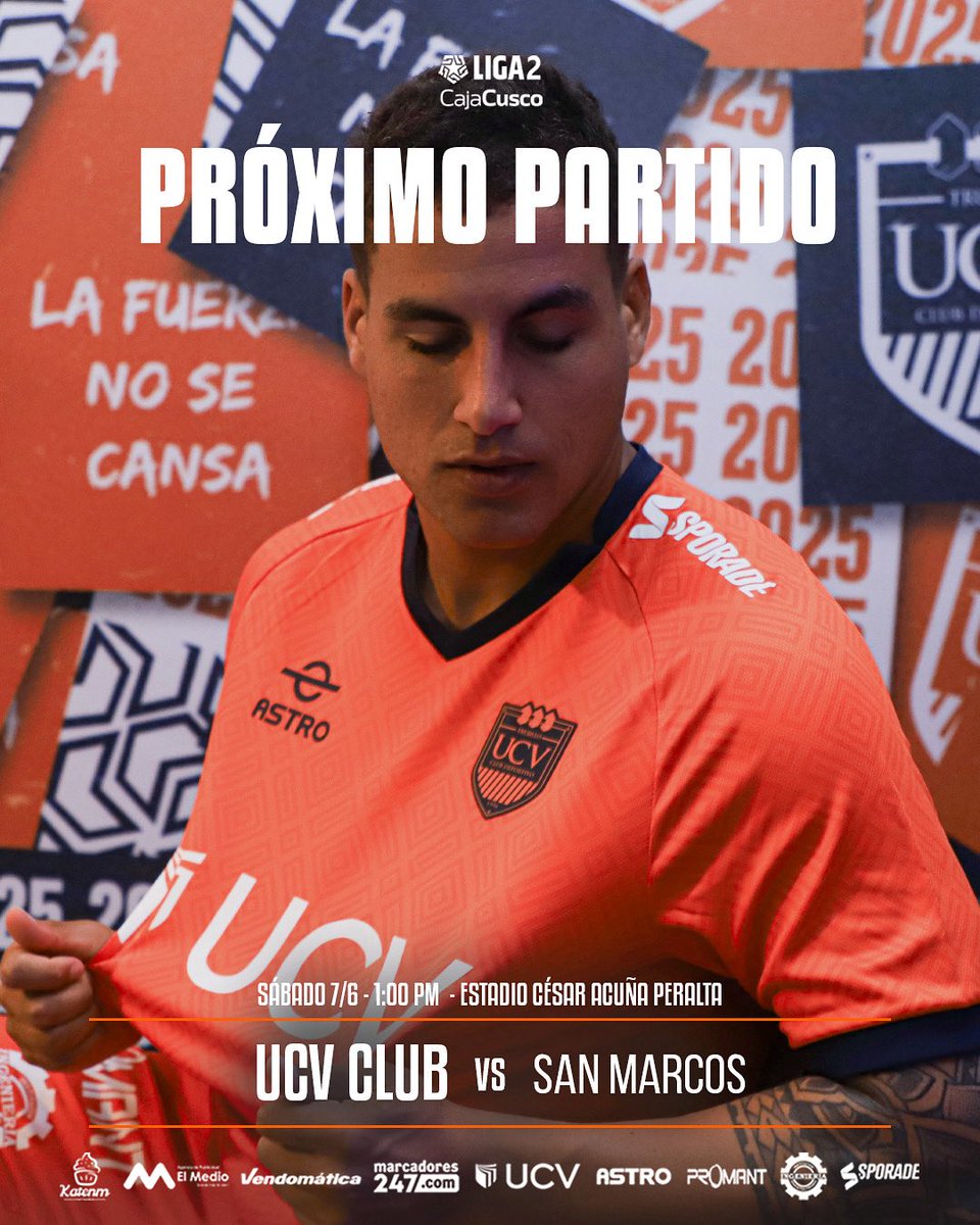 𝐅𝐢𝐧 𝐝𝐞 𝐬𝐞𝐦𝐚𝐧𝐚 𝐝𝐞 𝐟ú𝐭𝐛𝐨𝐥 ⚽

🆚 @ffcsanmarcos.pe
🕙 1:00 p.m.
🗓️ 07/06

#FuerzaVallejo #VallejoEsTrujillo #LaFuerzaNoSeCansa