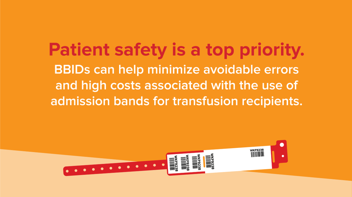 TypenexMedical's tweet photo. They may look similar — but they’re not meant for the same job. Unlike admission bands, BBIDs are designed to support positive identification practices specific to blood bank protocols. 🔎 Swipe to learn more about the benefits of using a unique BBID. https://t.co/mEzuhOXeMh