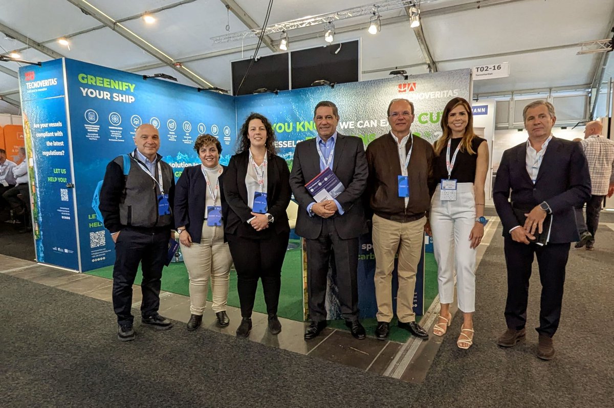 🌊 Great start at #NorShipping2025!
Thank you to all who visited us at Stand T02-16 – especially our clients and Mr <a href="/MarioFerreira50/">Mário Ferreira</a> .
Your support drives our mission forward! 🚢
#TecnoVeritas #FutureProof #MaritimeInnovation #BlueEconomy