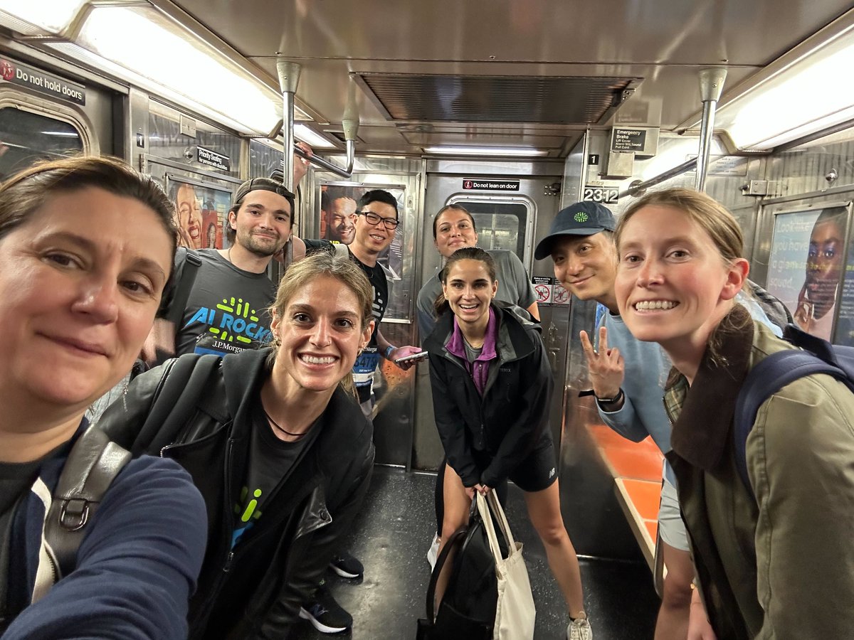 collibra's tweet image. We show up, rain or shine. ✨ Proud of our New York team for going toe-to-toe with some unpredictable weather last week to represent us at the J.P. Morgan Corporate Challenge Race!  

#OneCollibra