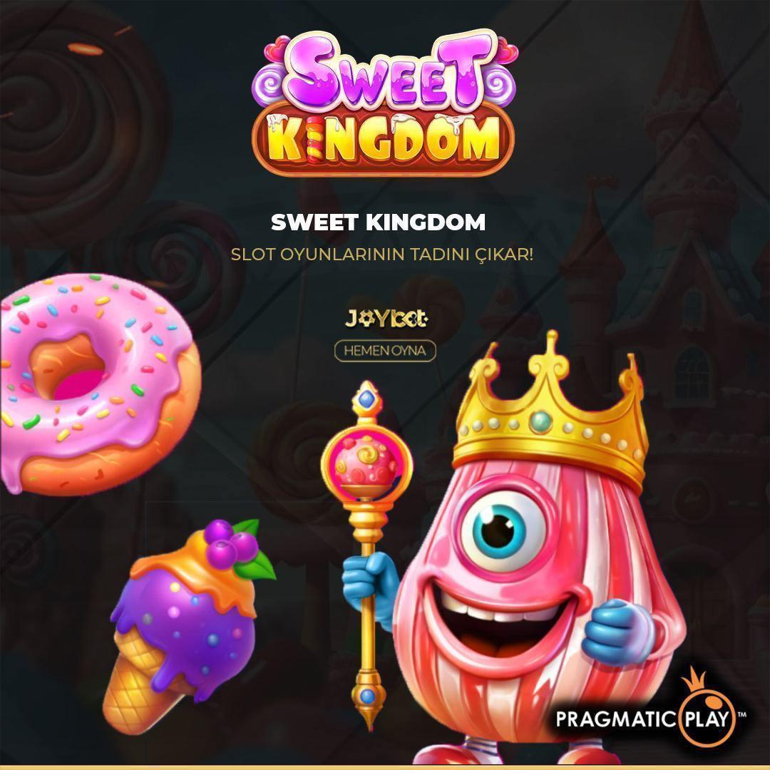 🤴 Şeker Krallığı kuruldu!

🎰 Pragmatic Play'in yeni oyunu Sweet Kingdom ile 10.000 X kazanç seni bekliyor!

🎁 Hemen üye ol, 250 freespin kazan!

🟡 Joybet - shoort.in/joybetgiris

#Joybet #JoybetGiriş
