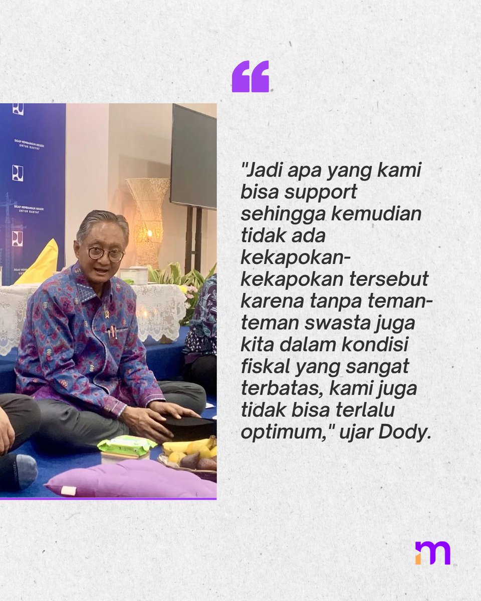 merdekadotcom's tweet photo. Menteri Pekerjaan Umum Dody Hanggodo merespons kabar penolakan swasta untuk kembali terlibat dalam proyek infrastruktur pemerintah melalui skema Kerja Sama Pemerintah dengan Badan Usaha (KPBU).
#menteripekerjaumum #kpbu #proyekinfrastrukturpemerintah #mdkbl https://t.co/cBV2Akr2aI