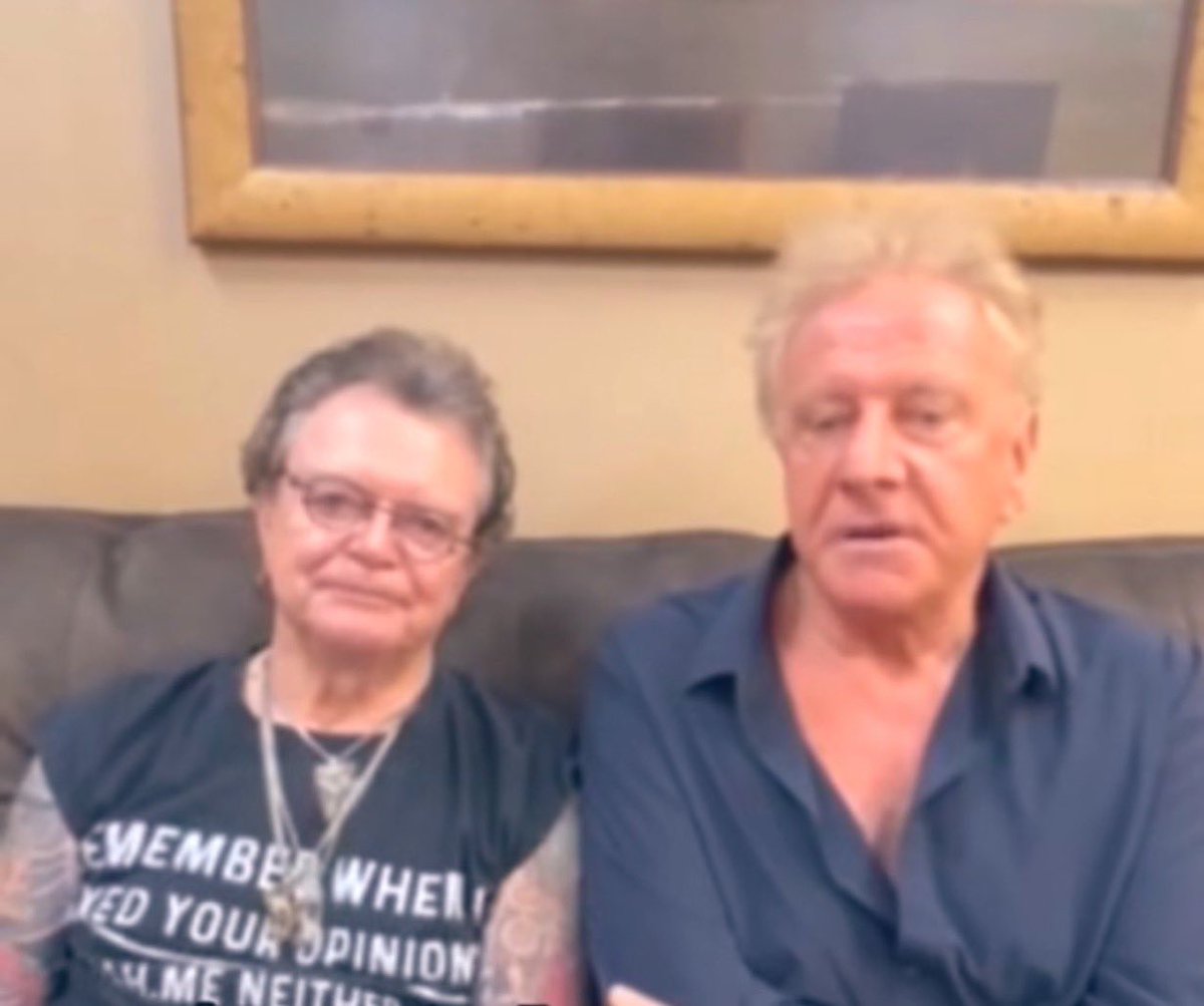 I saw this and thought this was some old guy and his surprisingly punk wife. Nope, it’s fucking Air Supply.