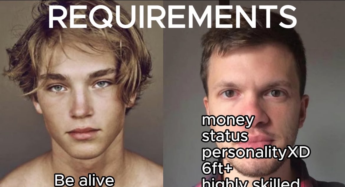 itsovertbhthb's tweet image. Modern day dating competition