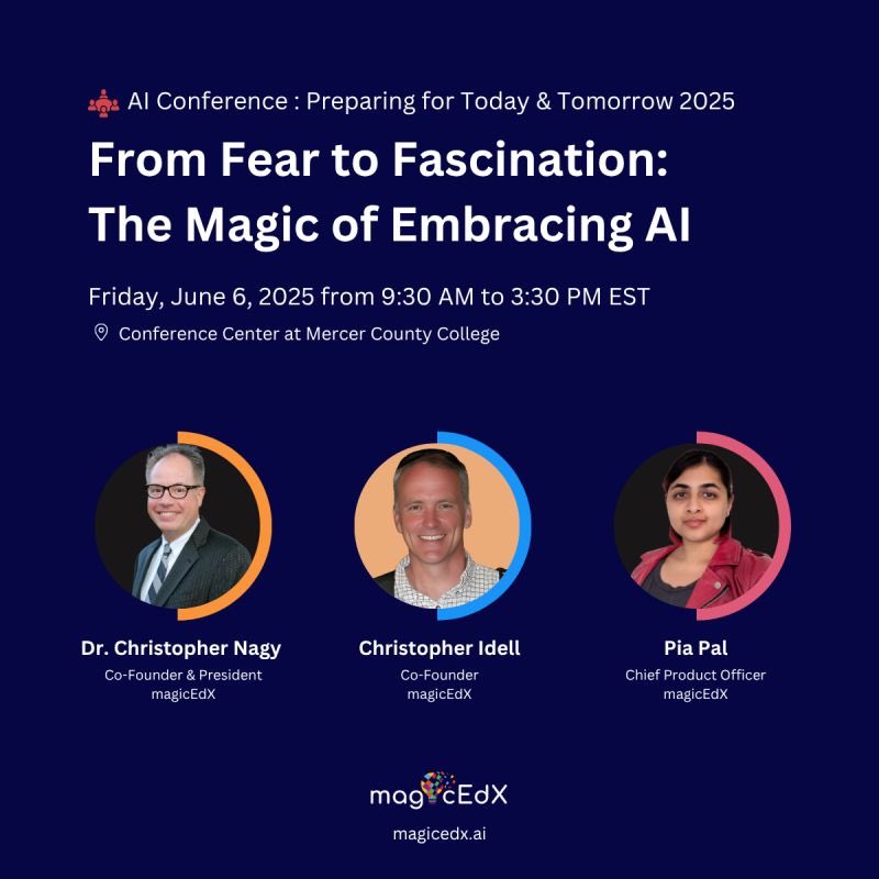 Michele Hill (@hillmrispo) on Twitter photo Are you attending the NJSBA AI conference on June 6th at Mercer County College? If so, check out the key note about diving into how AI can drive creativity equity, and deeper learning. <a href="/RiderUniversity/">Rider University</a> <a href="/UniversityofP/">University of Penn</a> <a href="/njsba/">NJSBA</a> <a href="/NJASANews/">NJASA</a> <a href="/BurlCoNJDOE/">Burlington County Office of Education</a> Are you attending the NJSBA AI conference on June 6th at Mercer County College? If so, check out the key note about diving into how AI can drive creativity equity, and deeper learning. <a href="/RiderUniversity/">Rider University</a> <a href="/UniversityofP/">University of Penn</a> <a href="/njsba/">NJSBA</a> <a href="/NJASANews/">NJASA</a> <a href="/BurlCoNJDOE/">Burlington County Office of Education</a>