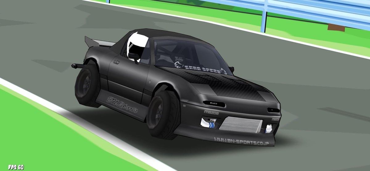 ina_zumaaa_rs68's tweet image. 今日はグリップを少しだけ💨
 #frlegends  #zero_speed