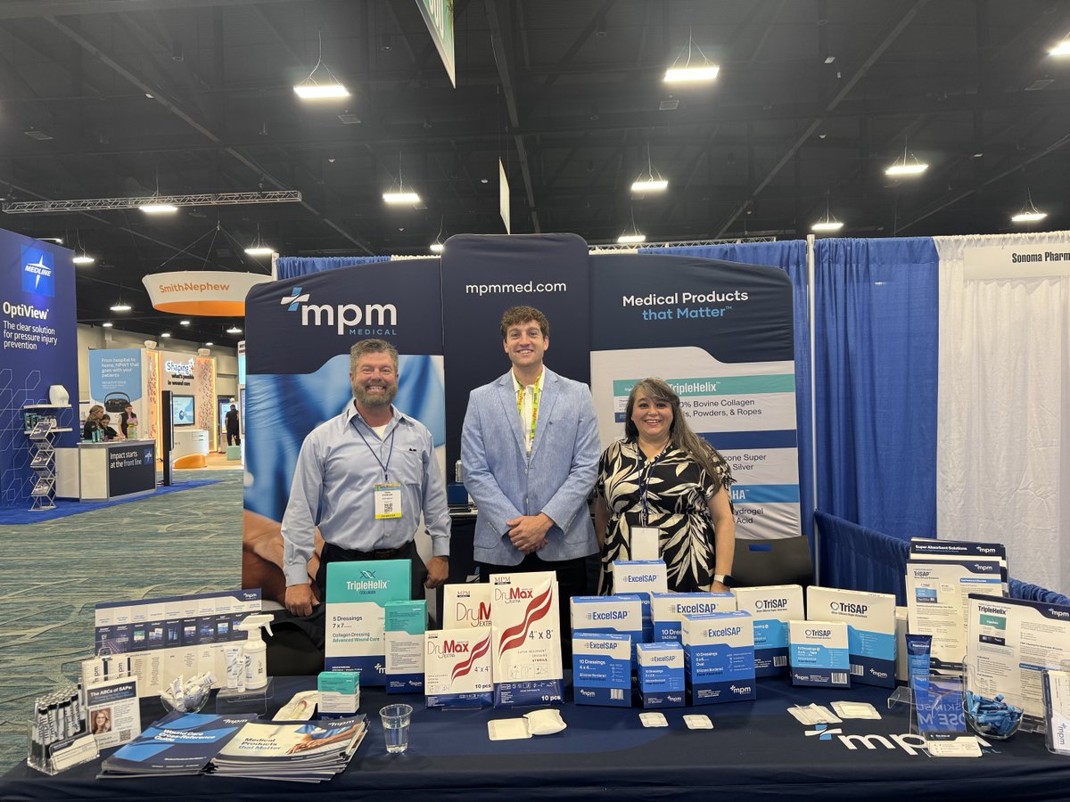 Tabling was a success! 🎉

It was such a great experience connecting with so many passionate professionals at WOCN. Thank you to everyone who stopped by Booth #417 yesterday to see us and our newest innovation TriSAP!

#WOCN2025 #MPMMedical #TriSAP #AdvancedWoundCare #WOCN25