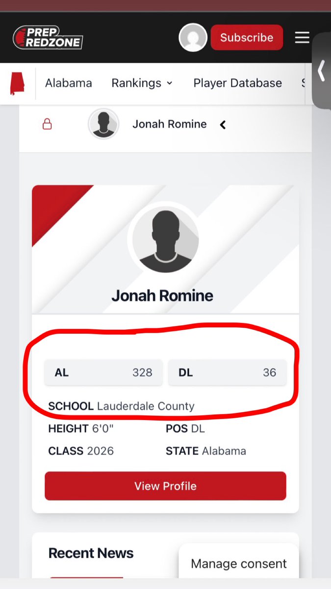Jonah Romine (@jromine53) on Twitter photo Thank you to <a href="/CooperMorreale/">Cooper Morreale</a> and <a href="/PrepRedzoneAL/">Prep Redzone Alabama</a> for the article and rankings !!
<a href="/DexPreps/">DexPreps</a> <a href="/Coach_Rwade/">Reggie Wade</a> <a href="/CoachDaniels06/">Coach Daniels</a> <a href="/AL_Recruiting/">AL Recruiting</a> <a href="/Alabama_Varsity/">Alabama Varsity</a> <a href="/HallTechSports1/">Hall-Tech Sports</a> <a href="/PrepRedzone/">Prep Redzone 🏈</a> <a href="/ExpoRecruits/">Expo Recruits</a> <a href="/UnLockYourGame/">UnLockYourGame</a> Thank you to <a href="/CooperMorreale/">Cooper Morreale</a> and <a href="/PrepRedzoneAL/">Prep Redzone Alabama</a> for the article and rankings !!
<a href="/DexPreps/">DexPreps</a> <a href="/Coach_Rwade/">Reggie Wade</a> <a href="/CoachDaniels06/">Coach Daniels</a> <a href="/AL_Recruiting/">AL Recruiting</a> <a href="/Alabama_Varsity/">Alabama Varsity</a> <a href="/HallTechSports1/">Hall-Tech Sports</a> <a href="/PrepRedzone/">Prep Redzone 🏈</a> <a href="/ExpoRecruits/">Expo Recruits</a> <a href="/UnLockYourGame/">UnLockYourGame</a>