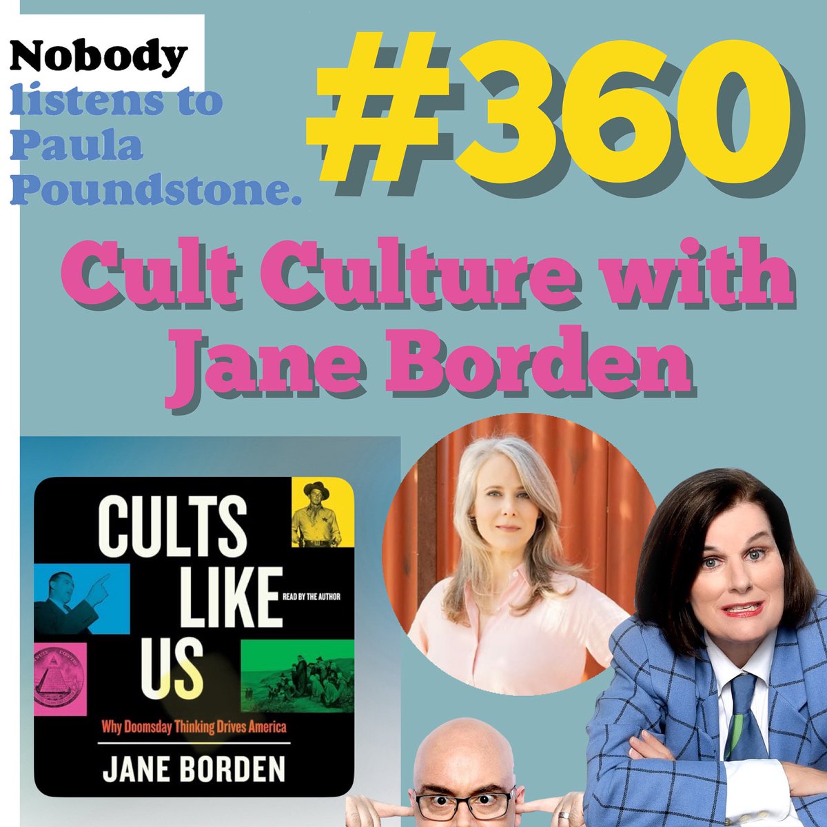 NobodyListensPaulaPoundstone (@poundstoneinst) on Twitter photo How do you know if you’re in a cult? Give us your money and come work for us and we’ll tell you! Or just listen to our chat with author <a href="/JaneBorden/">Jane Borden</a> And then, the return of what you seem to think is your favorite game: Password! Listen wherever you get your pods! How do you know if you’re in a cult? Give us your money and come work for us and we’ll tell you! Or just listen to our chat with author <a href="/JaneBorden/">Jane Borden</a> And then, the return of what you seem to think is your favorite game: Password! Listen wherever you get your pods!