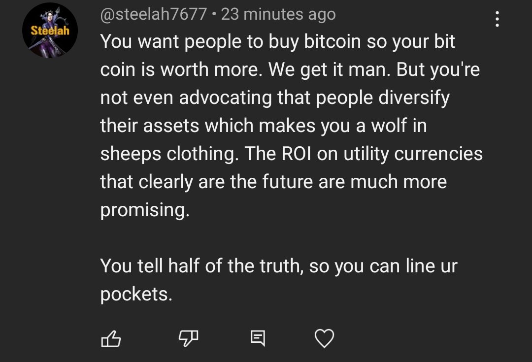 Rajat Soni, CFA (@rajatsonifnance) on Twitter photo If you think I talk about Bitcoin to line my own pockets, you shouldn't own it
But let's think of this logically:
Do you really think that my content has a bigger impact than <a href="/saylor/">Michael Saylor</a> buying thousands of Bitcoin each week?
My goal is to get as many people on board before If you think I talk about Bitcoin to line my own pockets, you shouldn't own it
But let's think of this logically:
Do you really think that my content has a bigger impact than <a href="/saylor/">Michael Saylor</a> buying thousands of Bitcoin each week?
My goal is to get as many people on board before