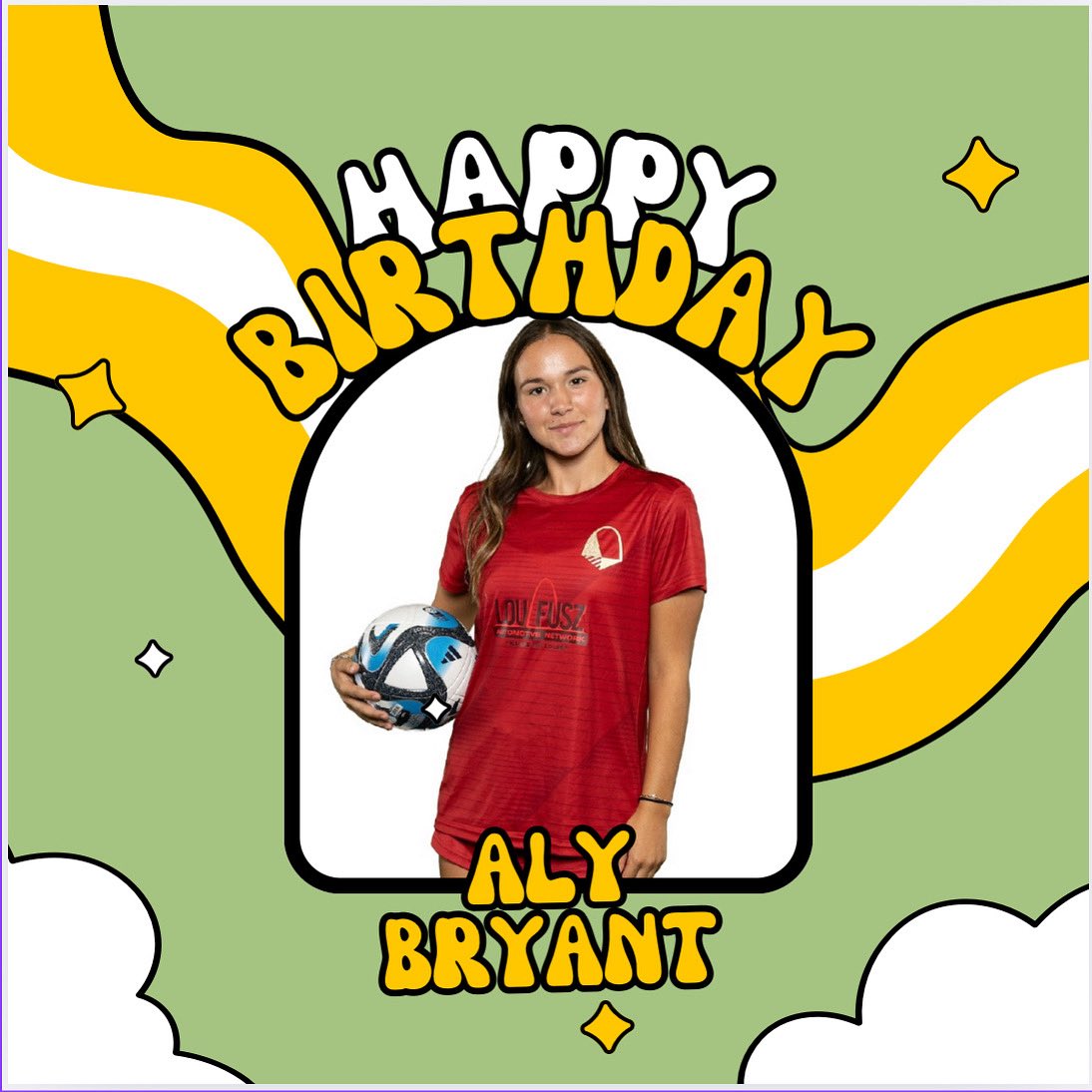 Happy Birthday Aly!!! Continue to be great in this wonderful world!! The best is yet to come and we will be cheering you on!! ❤️
