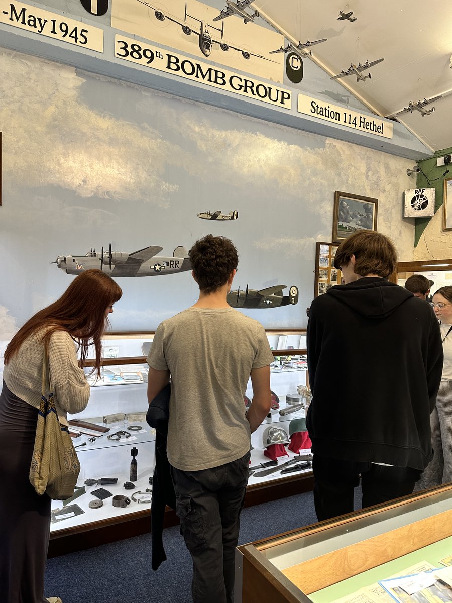 Kick the Dust - Norfolk (@ktdnorfolk) on Twitter photo On Saturday, our Online Work Experience group and Norwich Heritage Collective went to Hethel Airfield, as part of @theforumnorwich and <a href="/AmerLibraryUK/">American Library</a>'s #SilverWings project. We got to see so many amazing objects and learnt so much!
@heritagefunduk @aceagrams #WW2Airfield On Saturday, our Online Work Experience group and Norwich Heritage Collective went to Hethel Airfield, as part of @theforumnorwich and <a href="/AmerLibraryUK/">American Library</a>'s #SilverWings project. We got to see so many amazing objects and learnt so much!
@heritagefunduk @aceagrams #WW2Airfield