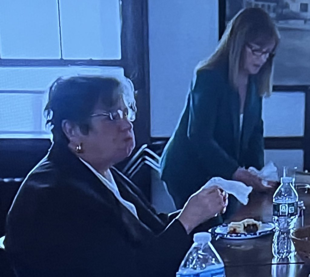 <a href="/MamaLama43/">Mama Llama</a> @RutRoJamz Meals with Karen Read’s mother.

Limo rides and little chats with Karen Read’s lawyer, Alessi.

Oh, you are so so slimy, Marie Russell.