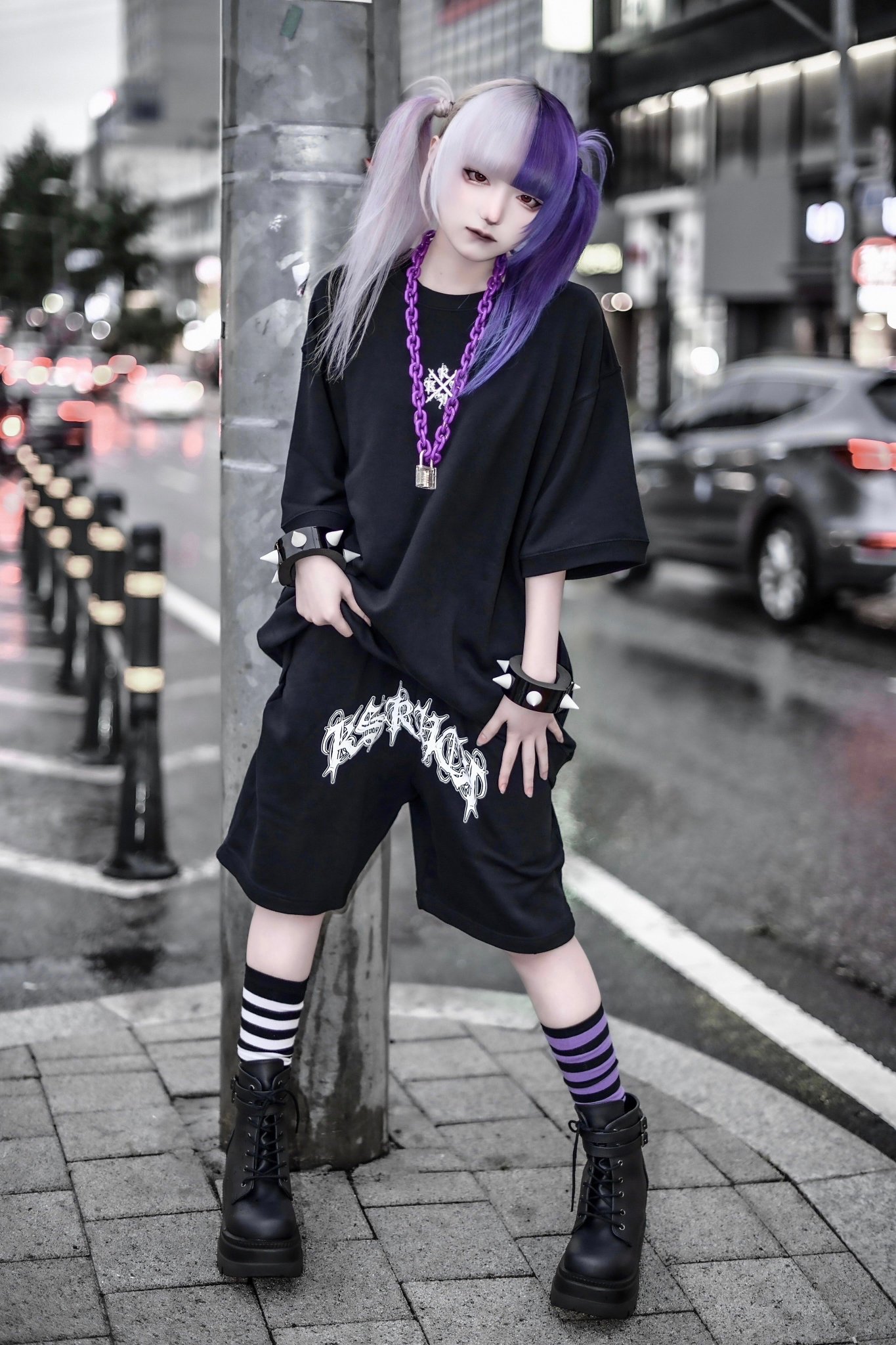 希少 KRYclothing DISMAL Oリング スカジャン ジャージ 地雷 テーラー東洋スカジャン【舞妓×Eagle】サテンスカ・エージング