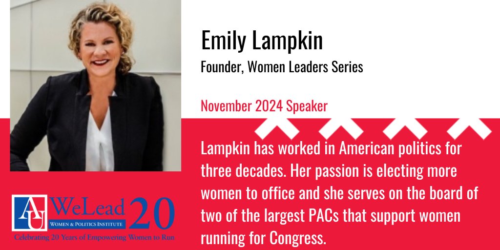 WeLead Speaker Spotlight on <a href="/emilyklampkin/">Emily Lampkin</a>  - apply to WeLead2026 today to learn from Lampkin next year! #empoweredwomen bit.ly/3H0pITq