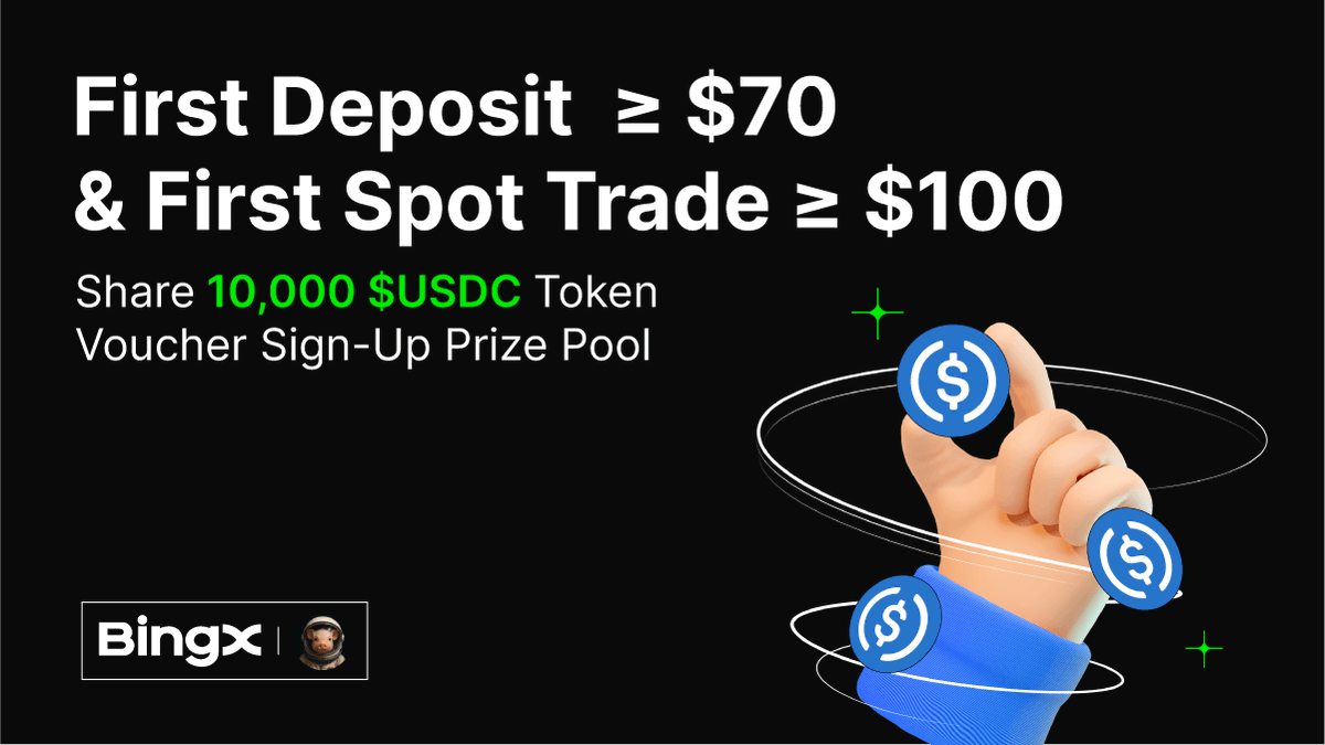 Where piggy memes meet juicy rewards. 💰 

$MOONPIG Token Voucher Airdrop is live—deposit &amp; spot trade ≥ $100 to claim your 10 $USDC voucher. 

When? Only from 2025-06-03 16:00 ~ 2025-06-13 16:00 (UTC).  

Campaign Details: bingx.com/partner/MOONPI…