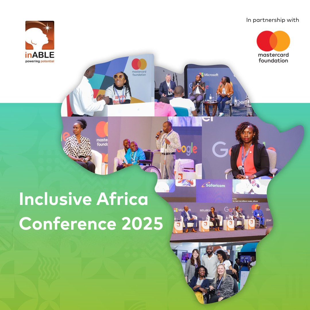 Mastercard Foundation (@mastercardfdn) on Twitter photo Young leaders are driving solutions that champion inclusion. We proudly support youth with disabilities in attending #InclusiveAfrica2025, hosted by <a href="/inABLEorg/">inABLE.org</a>, to scale digital accessibility through innovation & entrepreneurship. Learn more: ow.ly/RbxR50W315g Young leaders are driving solutions that champion inclusion. We proudly support youth with disabilities in attending #InclusiveAfrica2025, hosted by <a href="/inABLEorg/">inABLE.org</a>, to scale digital accessibility through innovation & entrepreneurship. Learn more: ow.ly/RbxR50W315g