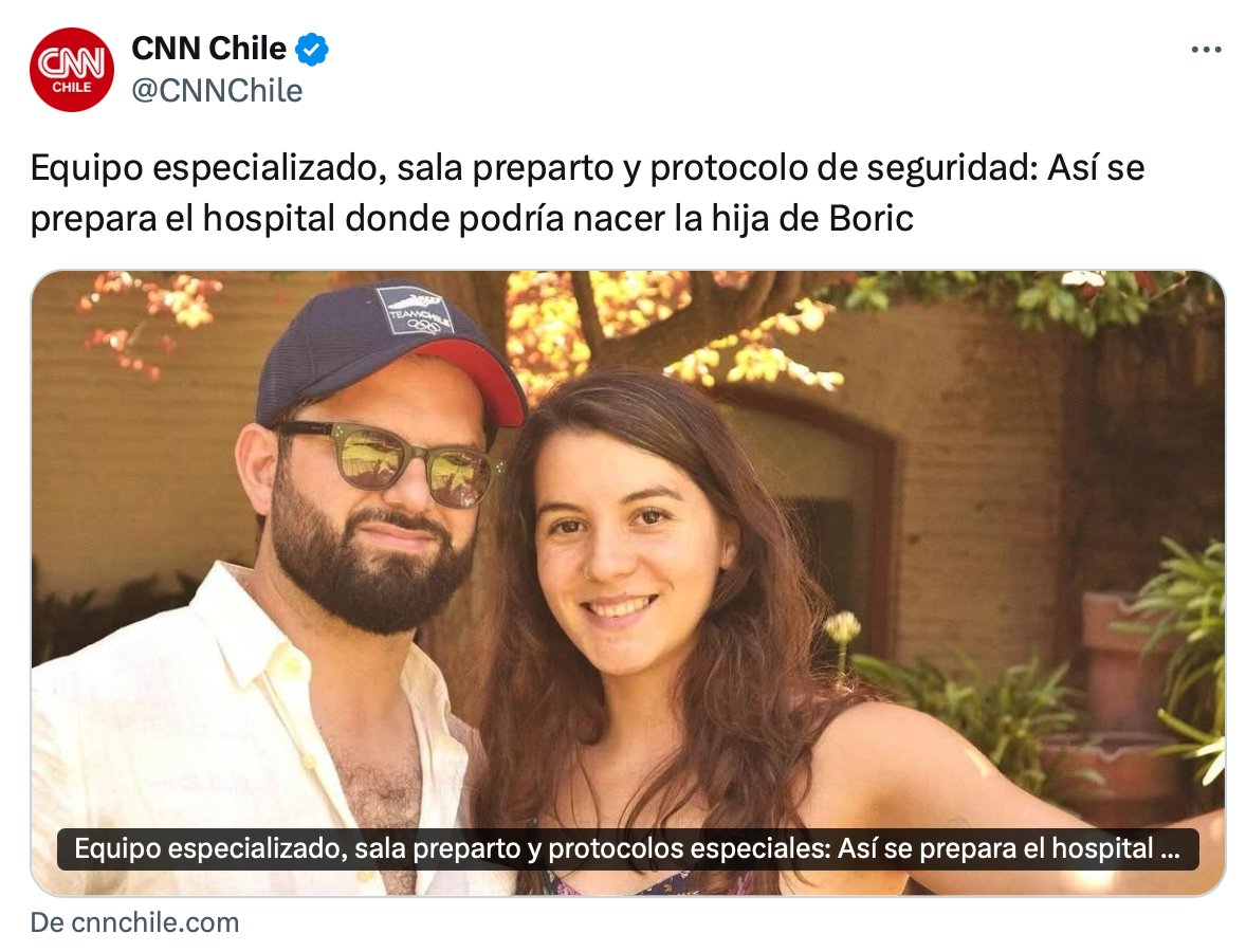 Para la hija de Boric: equipo médico especializado, sala de preparto y protocolo de seguridad.
Para los hijos de Valparaíso: partos sin anestesia ni condiciones dignas.
Una igualdad bien selectiva… según el apellido.