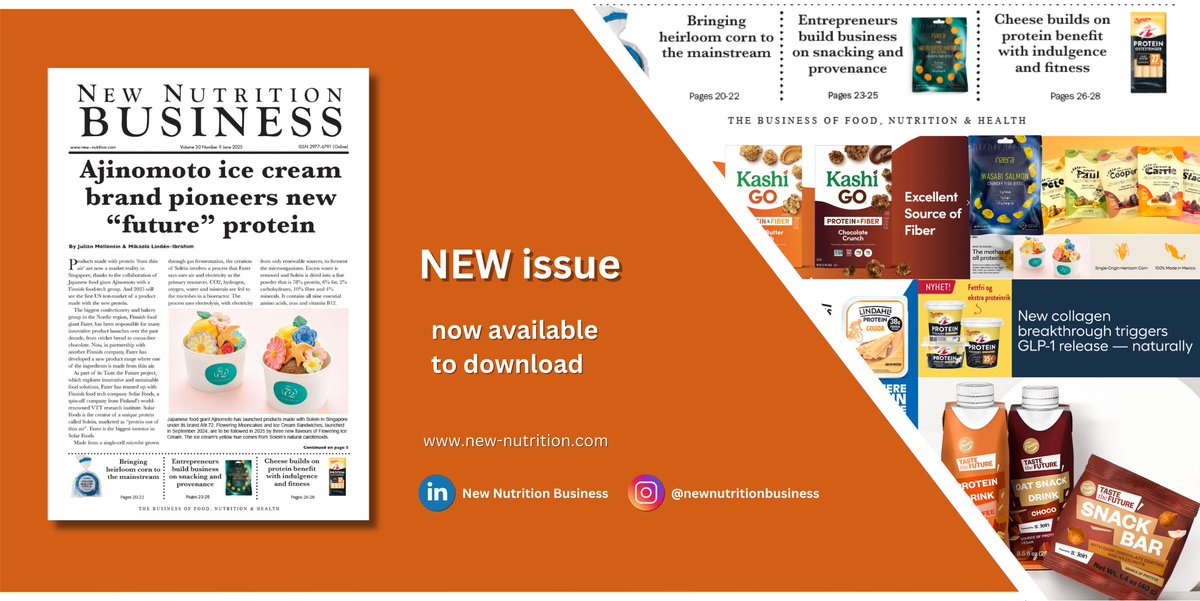What does the future of protein look like? How effective are front-of-pack labels when it comes to preventing obesity? What does cheese have to do with fitness? Learn this and much more in the latest issue of NNB: buff.ly/k3WKQSx