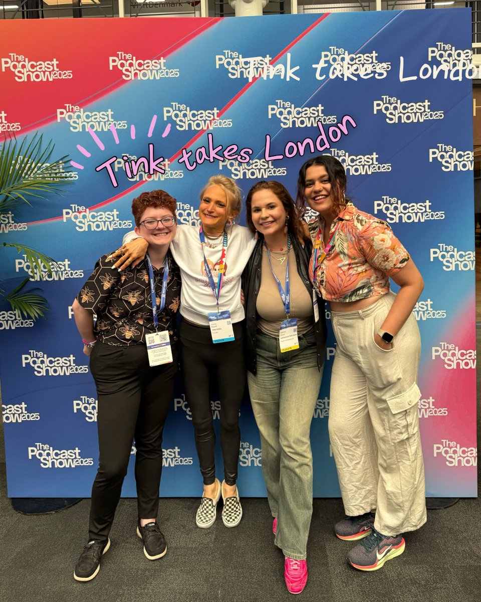 tinkmediaco's tweet image. 🇬🇧Tink takes London✨
We had a fabulous time at the @PodcastShowLDN last month! From speaking on panels, giving advice at The Lab, meeting clients IRL, and making new podcast friends, what a trip it was!
We'll be back👋