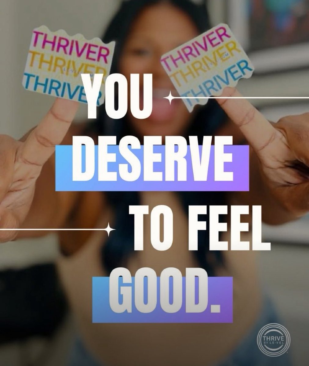 REAL TALK: Does your nutrition actually make you feel good?  

If not… you’re not thriving!  Fuel your body with what it really needs—more energy, sharper focus, mood support, total balance. 

When you THRIVE, everything levels up! Tammyk289.thrive123.com