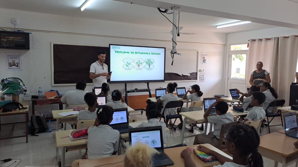 📷 Incredible student training session at Grand Anse Praslin Primary 📷
Pupils explored Britannica School like pros—ready to learn, create &amp; question! 📷📷
#Seychelles #BritannicaSchool #EdTech #DigitalLearning #PrimaryEducation
