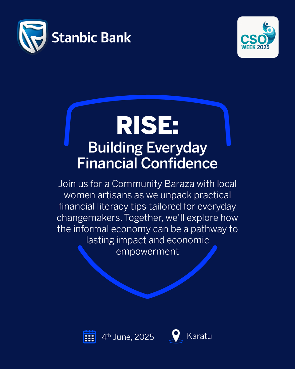 Join us in Karatu for a dialogue focused on empowering women artisans and informal workers with practical financial skills to grow their businesses and build resilient futures.

By advancing financial inclusion at the community level, we’re helping create lasting impact, where