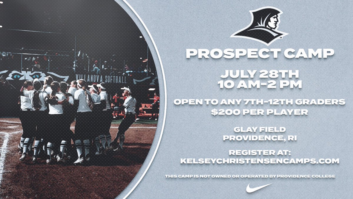 PCfriarsoftball's tweet image. Only 2️⃣ Camps this Summer so make sure you sign up today! Join us out west in CO in June or back home at Glay Field in July!
You don’t want to miss this! @TaranAlvelo14 @KelseyChrist221
Kelseychristensencamps.com