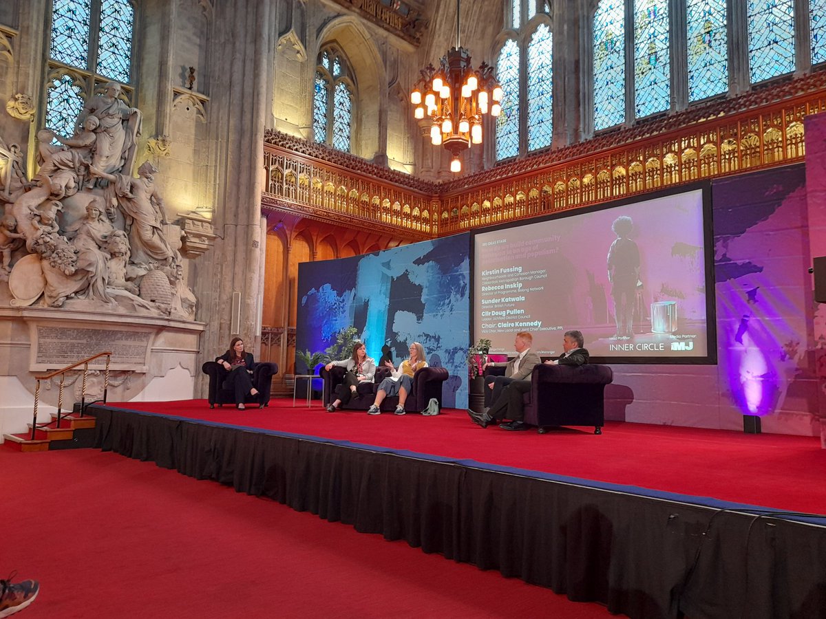 The Guildhall is not too shabby as a conference venue.