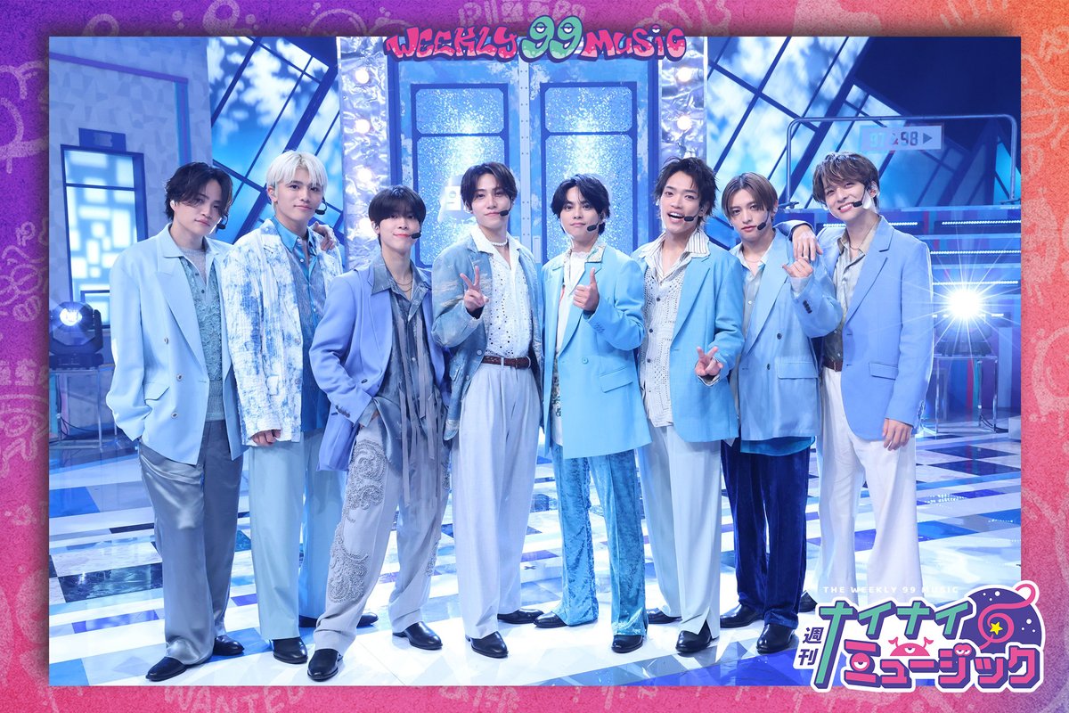 放送まであと15分🫧
#週刊ナイナイミュージック

＼30分丸々 ＃timelesz SP🏝️💞／

新体制初となる
オリジナルAL『FAM』💿より
「ワンアンドオンリー」を
地上波初パフォーマンス🩵

皆さんまもなくです🔆

#timelesz_ワンアンドオンリー 
#timelesz_ナイナイミュージック 
#タイムレス 
#FAMタム