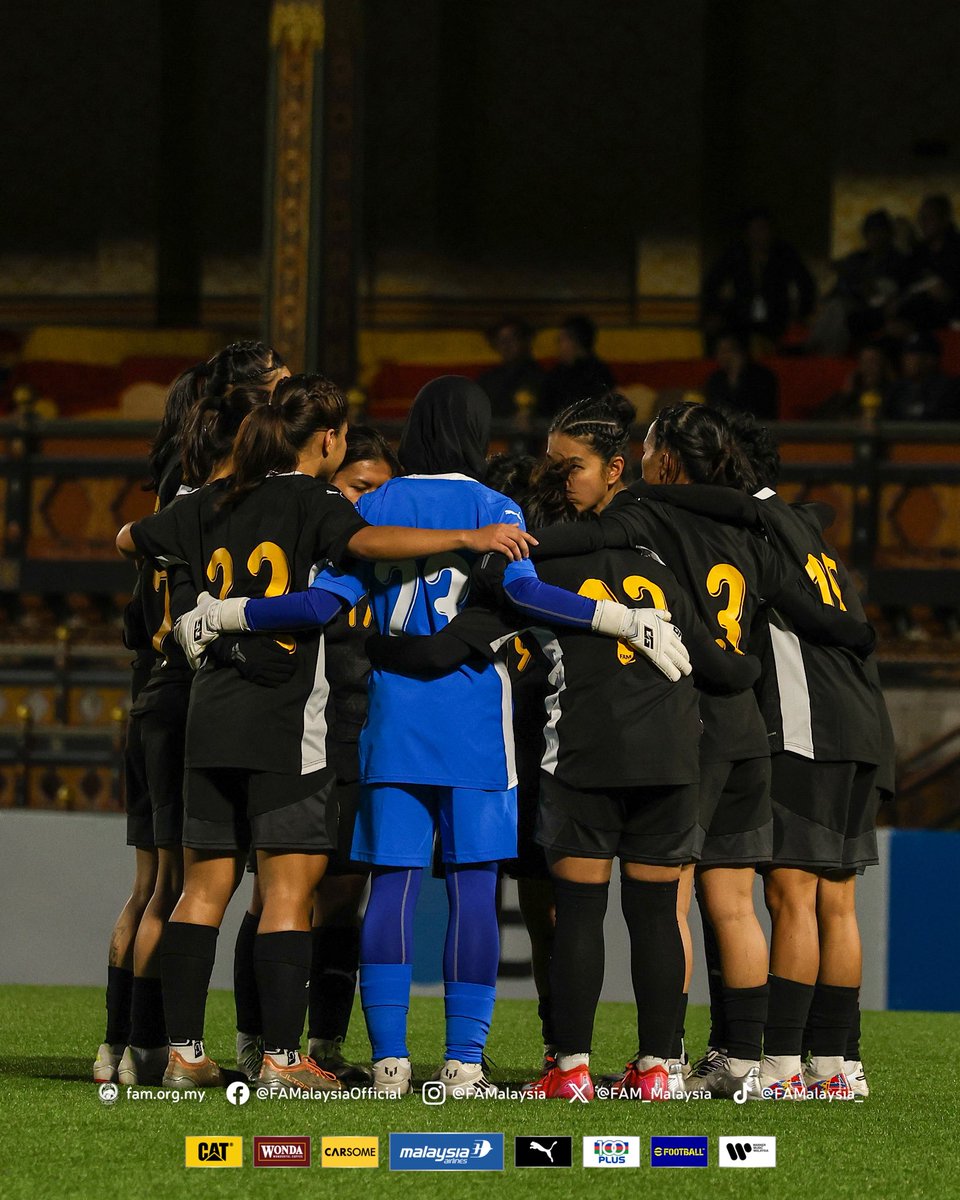 Keputusan Masa Penuh*

Perlawanan Antarabangsa Tier 1 Tri Nations  • Selasa, 3 Jun 2025

BHUTAN 🇧🇹 1-3 🇲🇾 MALAYSIA

⚽ Yeshi Bidha 24’
⚽ Intan Sarah Anisah 29’ Ainsyah Murad 45’+5’ Farahiyah Ridzuan 90’+7’

#FAM #HarimauMalaya #MalayanTigress