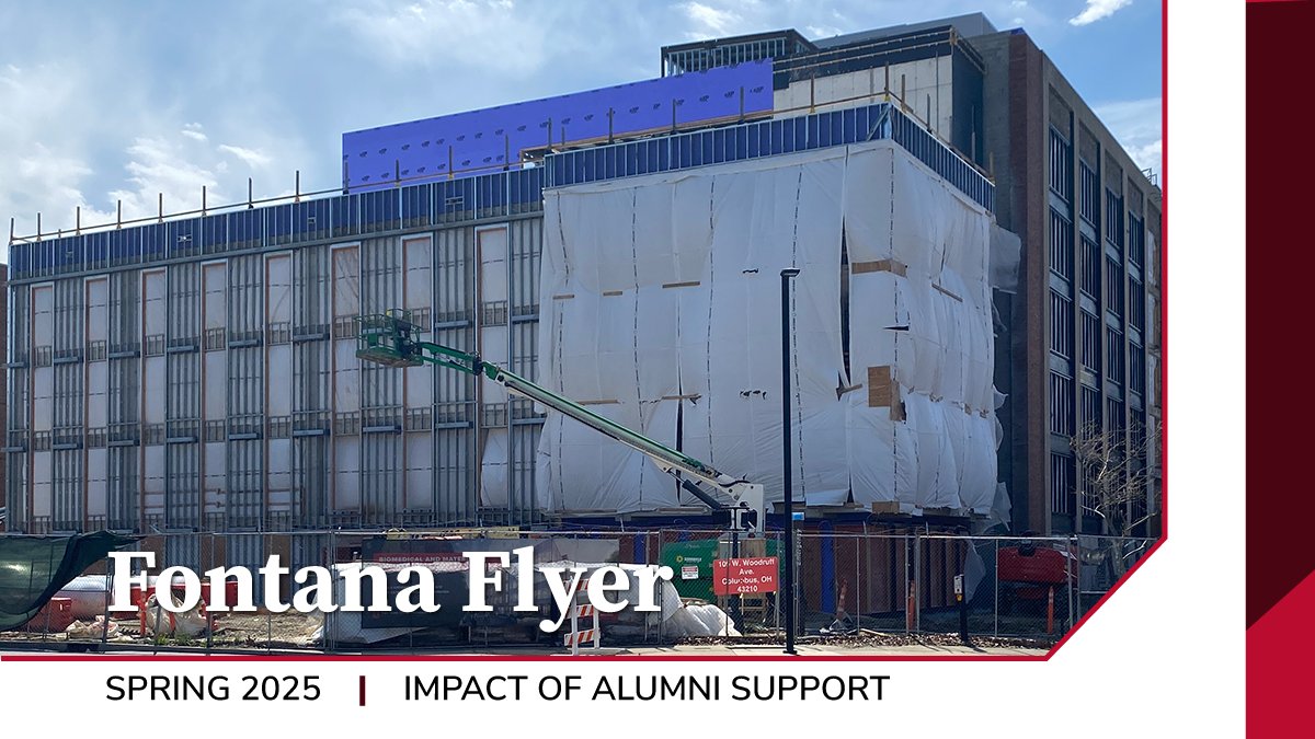 📢Alumni - the latest issue of the Fontana Flyer features alumni who channel their experiences at Ohio State to help current and future students thrive. Catch these stories and more in a curated selection of interesting reads today. 
mse.osu.edu/news/2025/05/f…