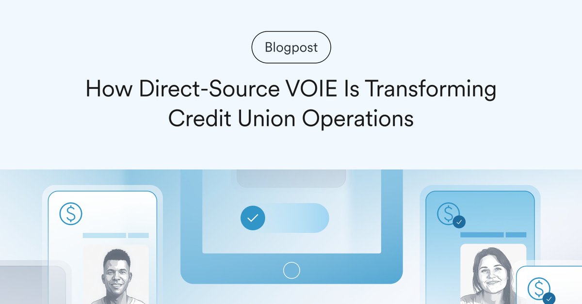 💬 “Competition is fierce among banks and credit unions…and one of the key indicators is speed.”

– Eric Schlagheck, <a href="/LMCU/">LMCU</a>

Learn how credit unions are accelerating verifications from 3 weeks to 1 minute—without compromising member experience: hubs.la/Q03qnSRG0