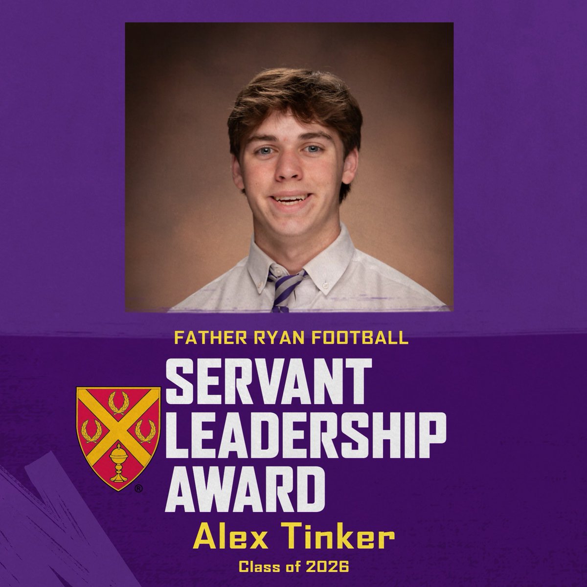 Our Servant Leader this month is Alex Tinker! He has always been a great example for young guys to watch and learn from; he’s also credited with the most community service hours of the rising senior class. He is a great teammate and great servant to his community. Way to go Alex!