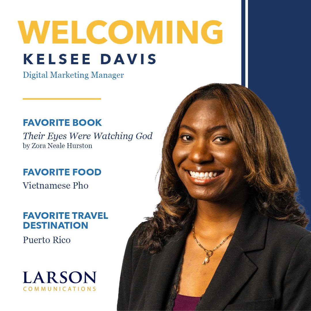 We have enjoyed getting to know Kelsee Davis, who brings more than 5 years of digital marketing experience to LC along with a true passion for mission-driven work.

Here are some fun facts about the newest member of #TeamLC