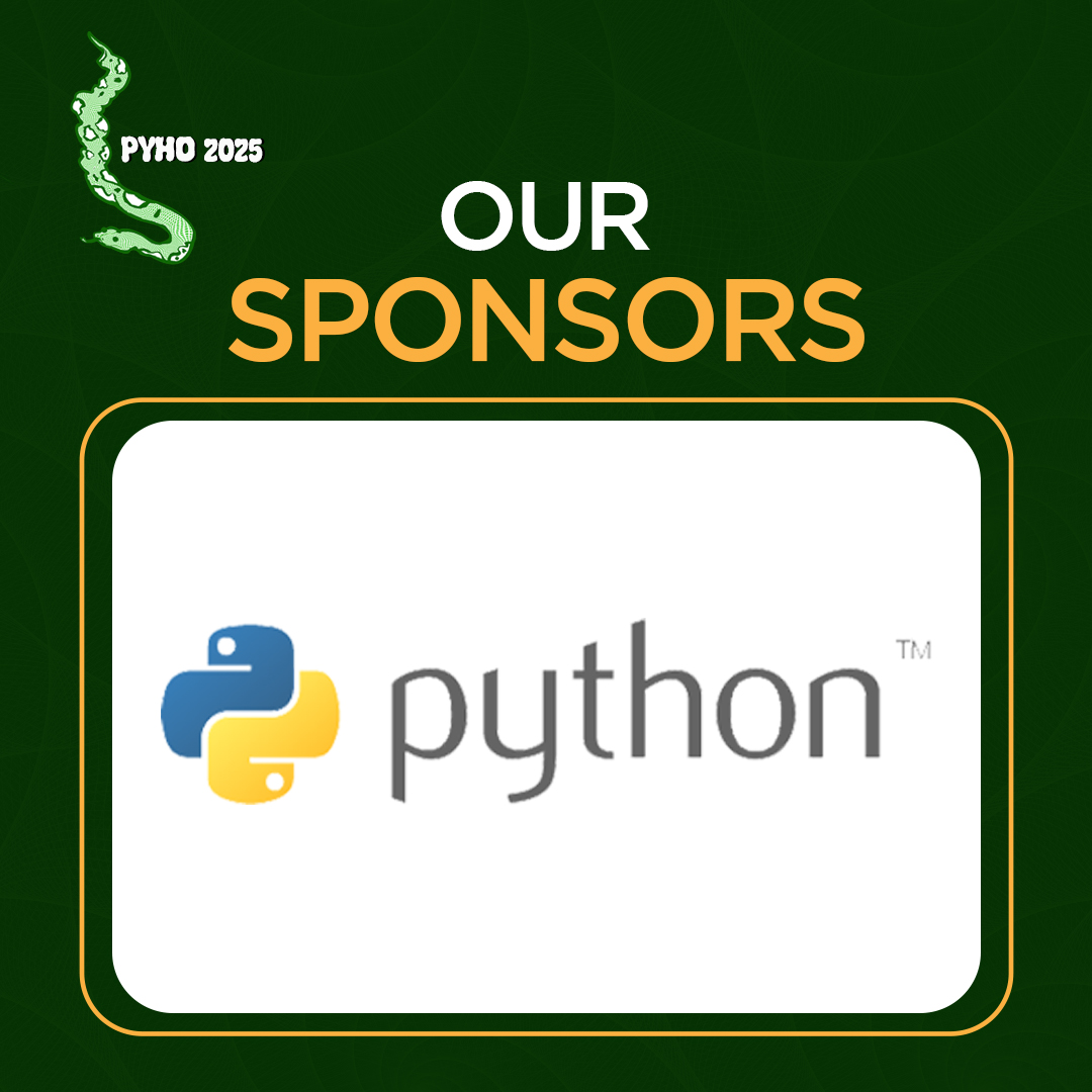 Python User Group Ho (@pythonho) on Twitter photo π π£ We are happy to announce <a href="/ThePSF/">Python Software Foundation</a> as a #grant sponsor for #PyHo2025. π
Thank you for the continue support for our community's growth.
python.org π π£ We are happy to announce <a href="/ThePSF/">Python Software Foundation</a> as a #grant sponsor for #PyHo2025. π
Thank you for the continue support for our community's growth.
python.org