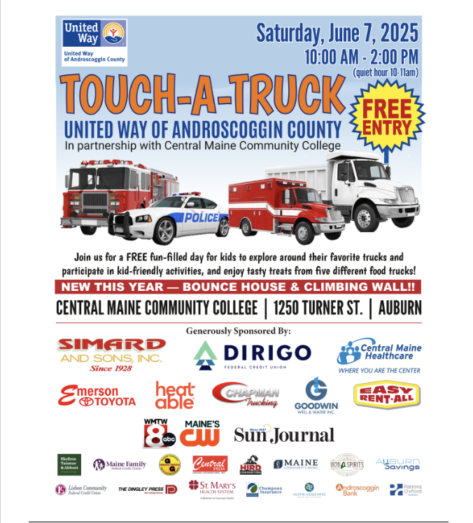 Touch a Truck - Saturday - Food - Fun - the kids always love it. unitedwayandro.org